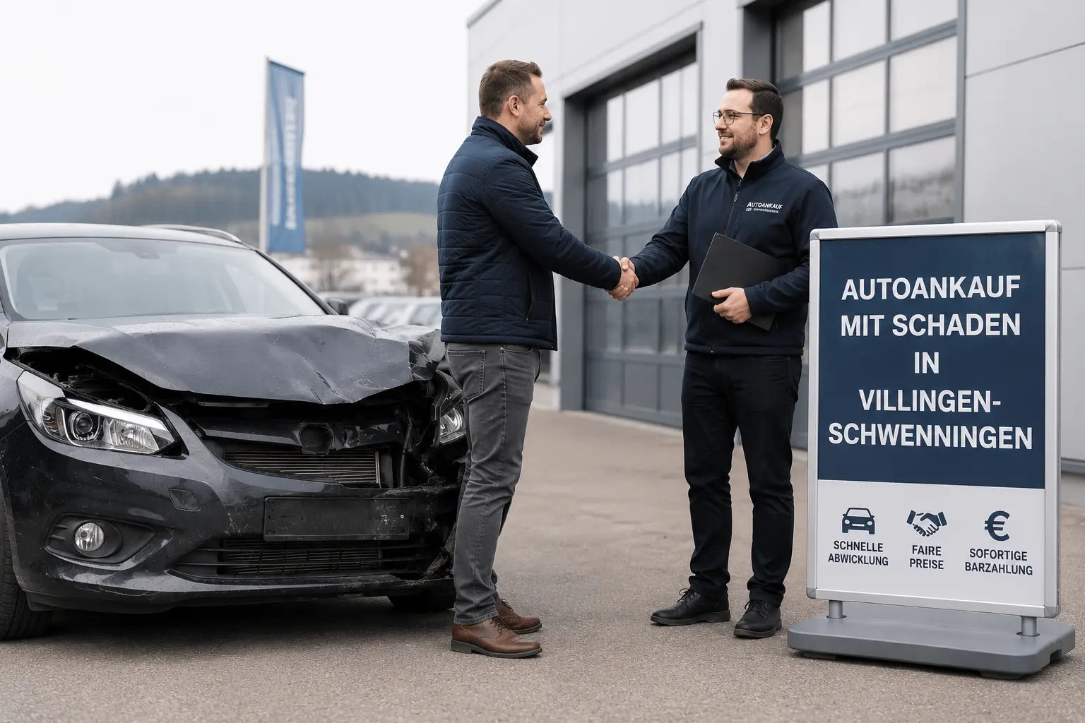 Autoankauf mit Schaden in Villingen-Schwenningen